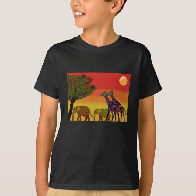 Jungle Sunset T-Shirt (Front)