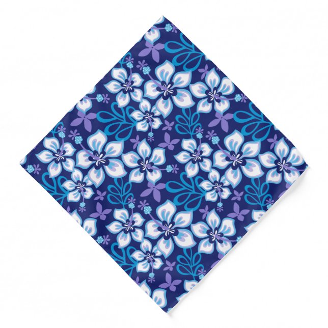 JUNGLE SURF (BLUE COMBO) BANDANA (Front)