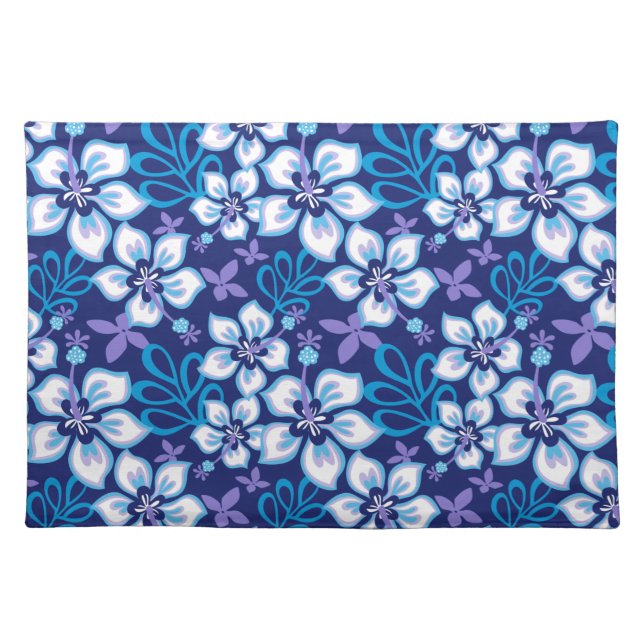 JUNGLE SURF (BLUE COMBO) CLOTH PLACEMAT (Front)