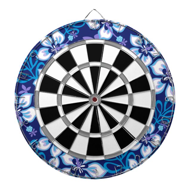 JUNGLE SURF (BLUE COMBO) DART BOARD (Front)