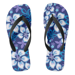 JUNGLE SURF (BLUE COMBO) FLIP FLOPS