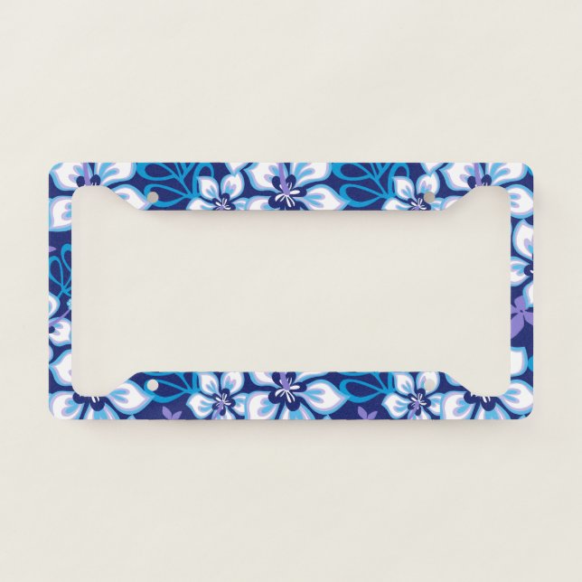 JUNGLE SURF (BLUE COMBO) LICENSE PLATE FRAME (Front)