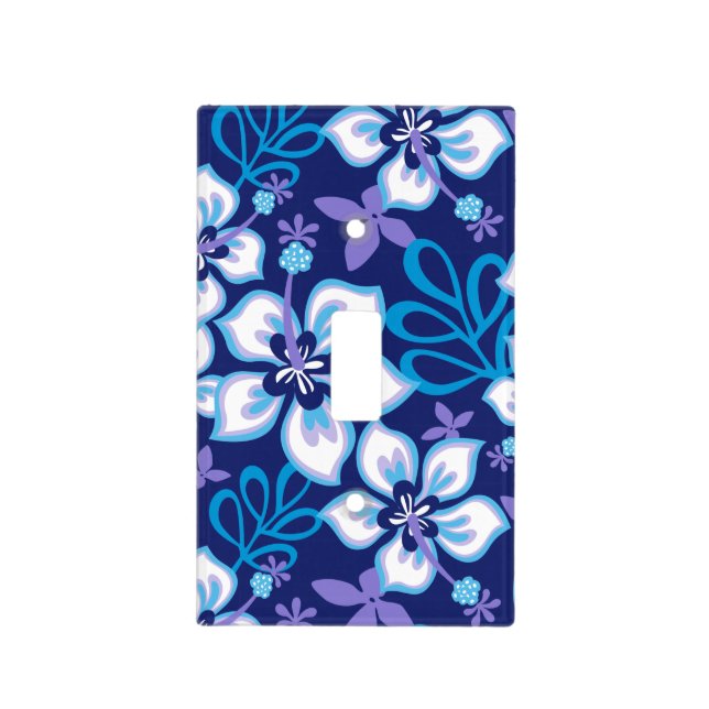JUNGLE SURF (BLUE COMBO) LIGHT SWITCH COVER (Front)