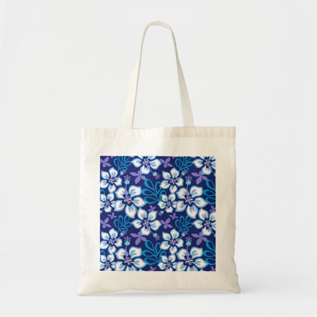 JUNGLE SURF (BLUE COMBO) TOTE BAG (Front)