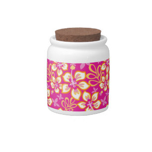 JUNGLE SURF (HOT PINK COMBO) CANDY JAR
