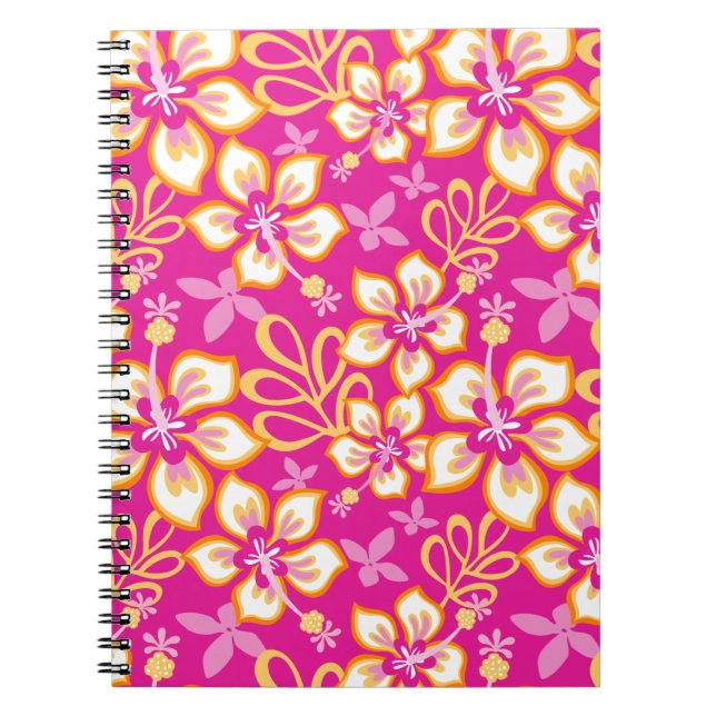 JUNGLE SURF (HOT PINK COMBO) NOTEBOOK (Front)