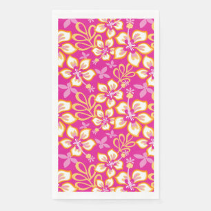 JUNGLE SURF (HOT PINK COMBO) PAPER GUEST TOWELS
