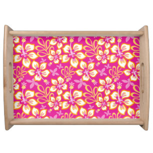 JUNGLE SURF (HOT PINK COMBO) SERVING TRAY