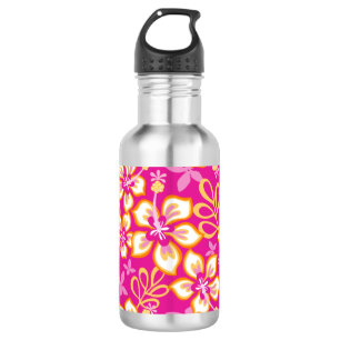 JUNGLE SURF (HOT PINK COMBO) STAINLESS STEEL WATER BOTTLE