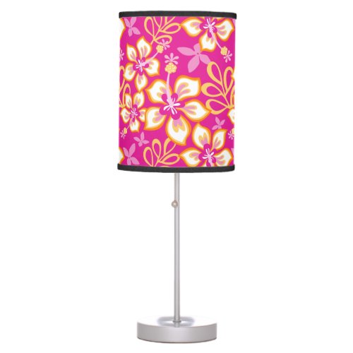 JUNGLE SURF HOT PINK COMBO TABLE LAMP