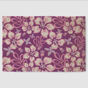 JUNGLE SURF PATTERN IN PURPLE FIBER DOORMAT