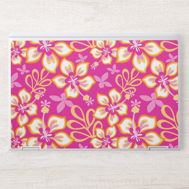 JUNGLE SURF (PINK COMBO) HP LAPTOP SKIN (Front)