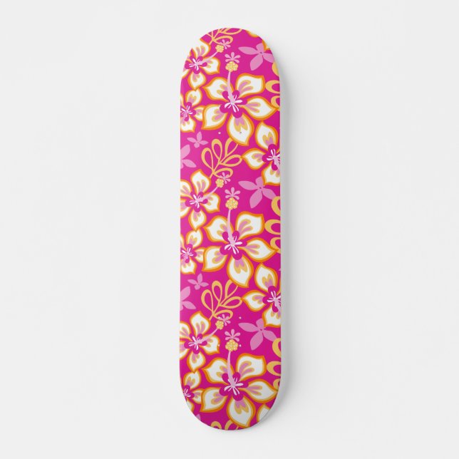 JUNGLE SURF (PINK COMBO) SKATEBOARD (Front)