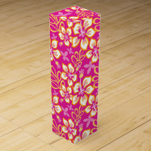 JUNGLE SURF (PINK COMBO) WINE BOX