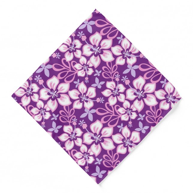 JUNGLE SURF (PURPLE COMBO) BANDANA (Front)