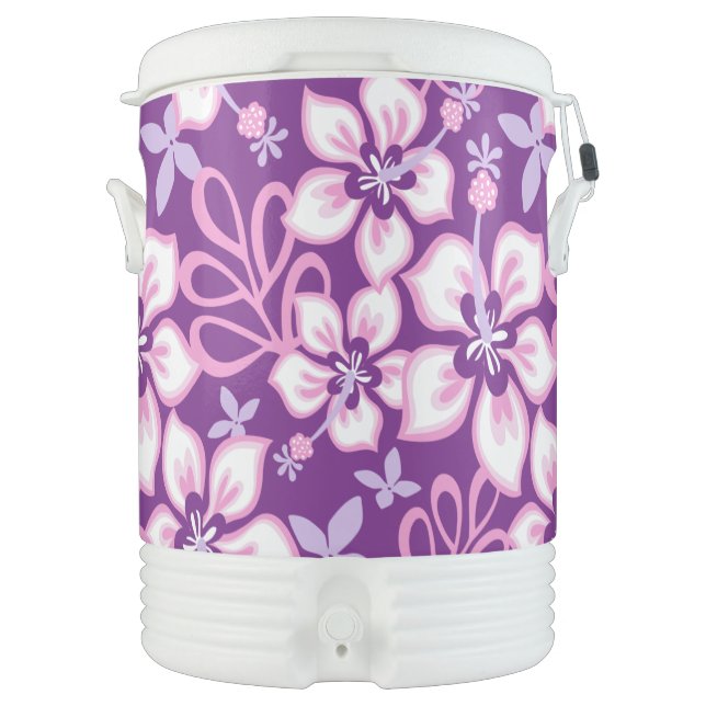 JUNGLE SURF (PURPLE COMBO) BEVERAGE COOLER (Front)