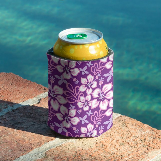 JUNGLE SURF (PURPLE COMBO) CAN COOLER (In Situ Pool)