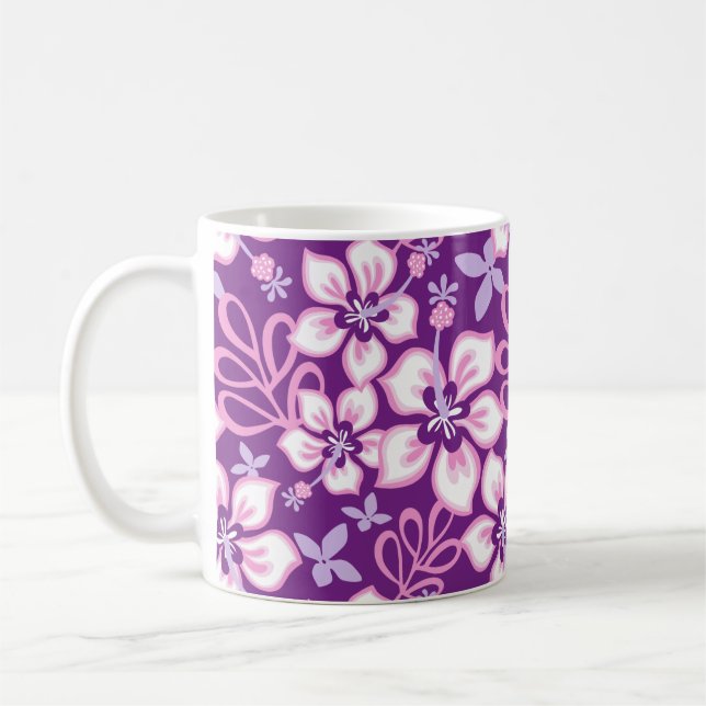 JUNGLE SURF (PURPLE COMBO) COFFEE MUG (Left)