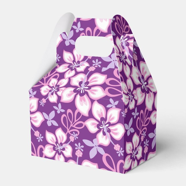 JUNGLE SURF (PURPLE COMBO) FAVOR BOXES (Front Side)