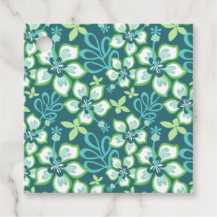 JUNGLE SURF (TEAL COMBO) FAVOR TAGS