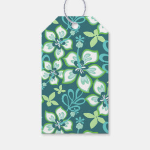 JUNGLE SURF (TEAL COMBO) GIFT TAGS