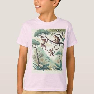 Jungle Swing Monkey Tee – Fun, Wild & Stylish!