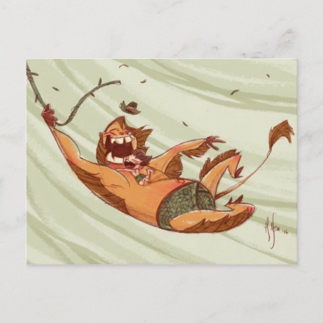 Jungle Swing Postcard (Front)