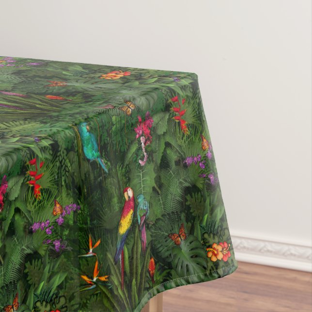 Jungle 🌺🌴🦜Tablecloth Tablecloth (In Situ)