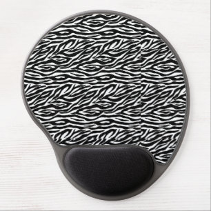 Jungle-Themed Cheetah and Leopard design Gel Mouse Pad