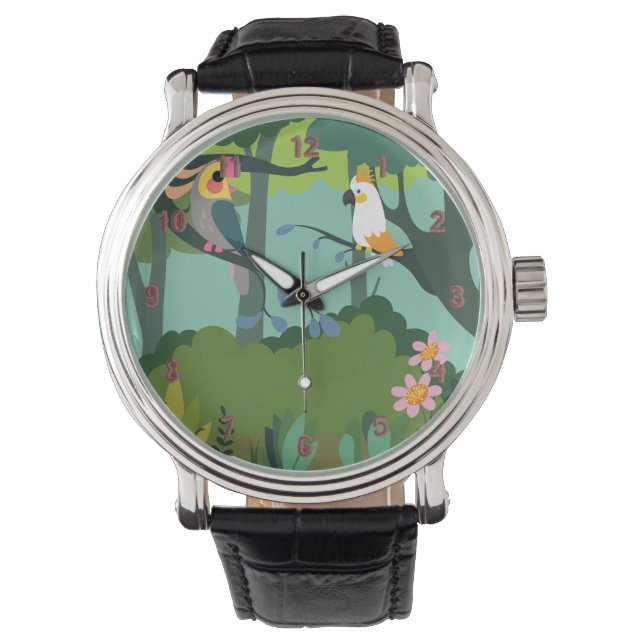 Jungle Themed Watch (Front)