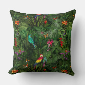 Jungle Throw Pillow