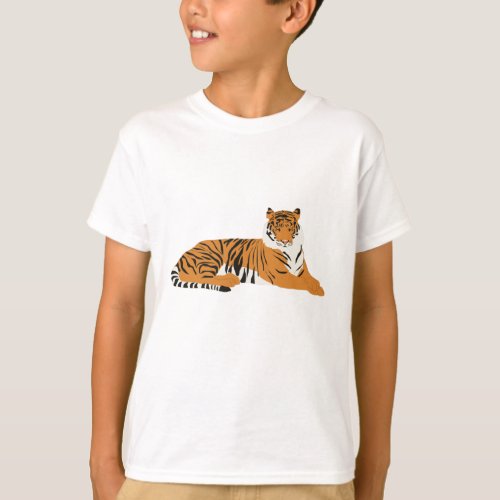 Jungle Tiger Animal  T_Shirt