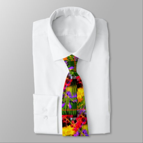 Jungle Tones Mens Neck Tie