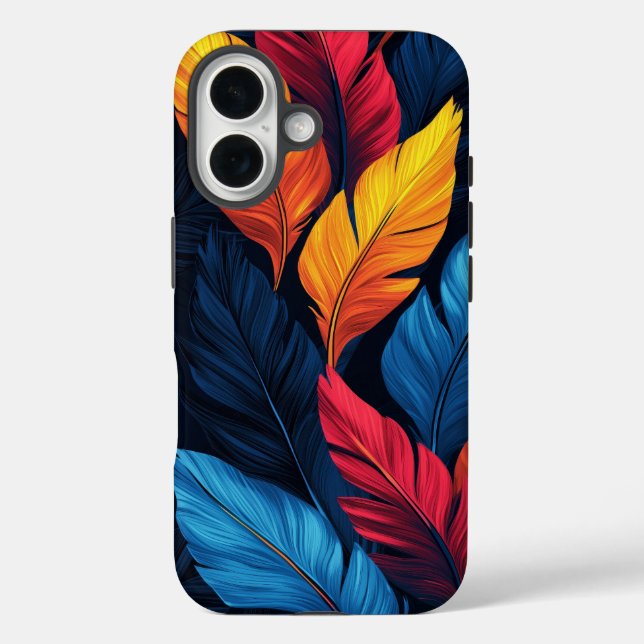 Jungle Toucan Feathers Phone Case (Back)