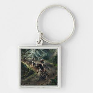 Jungle Trail Challenge Keychain