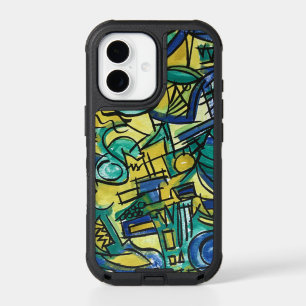 Jungle Trek-Hand Painted Abstract Art iPhone 17 Case