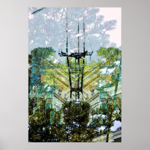 jungled tower poster