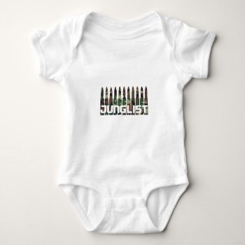 Junglist Camouflage Baby Bodysuit by FreeFormation at Zazzle