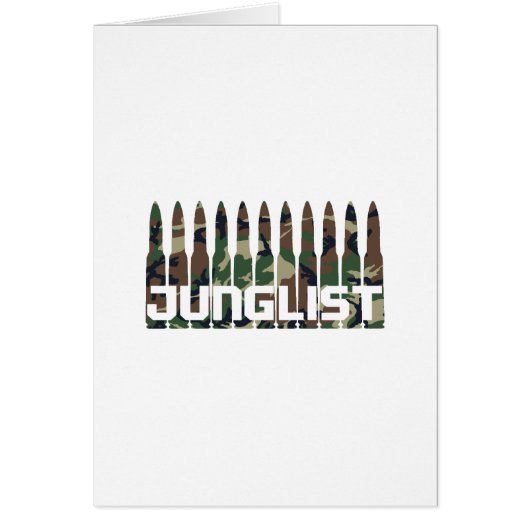 Junglist Camouflage Cards (Front)