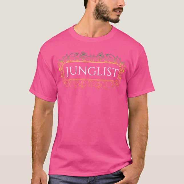 Junglist Drum And Bass DnB T-Shirt (Front)