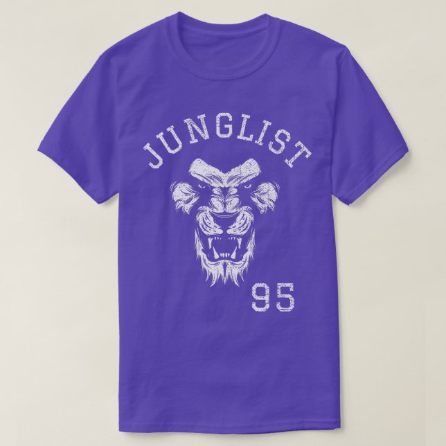 Junglist Drum And Bass Lion Dnb Music Liquid1462 T-Shirt (Design Front)