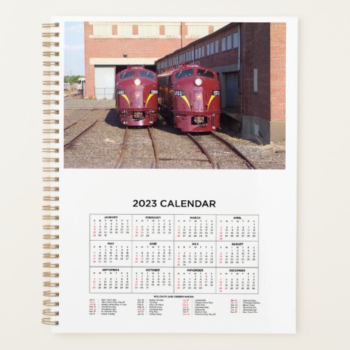 Juniata terminal locomotives calendar         planner