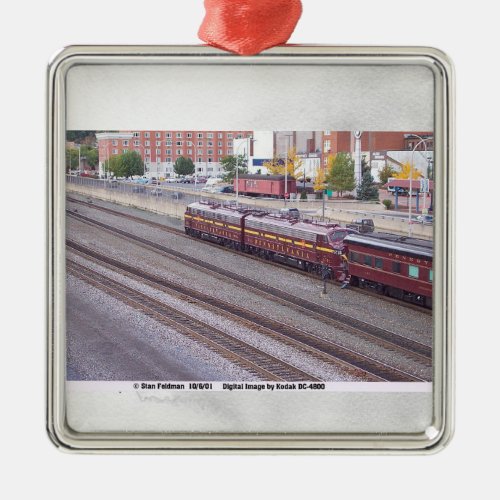 Juniata terminal restored locomotives Ornament