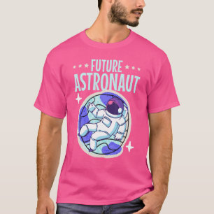 Junior Astronaut Science Kids Outer Space Future A T-Shirt