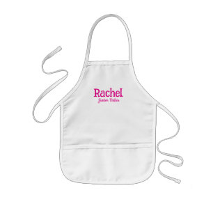 Junior Baker Hot Pink Girls Kids' Apron