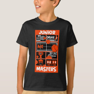 Junior Boys Tennis Player T-Shirt