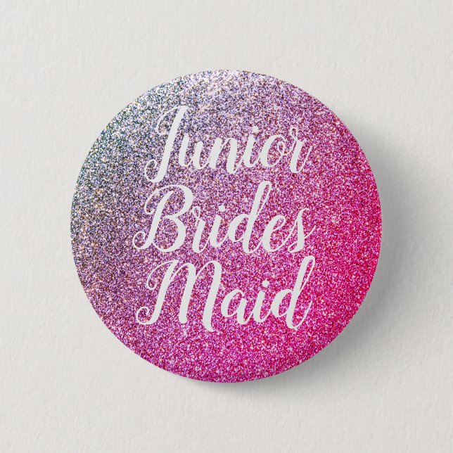 Junior Bridesmade round button (Front)
