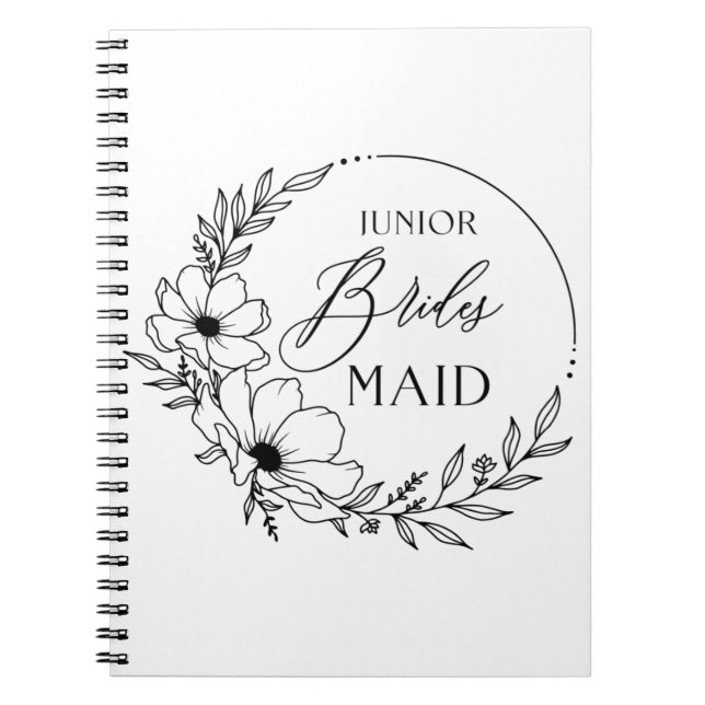 junior bridesmaid notebook (Front)
