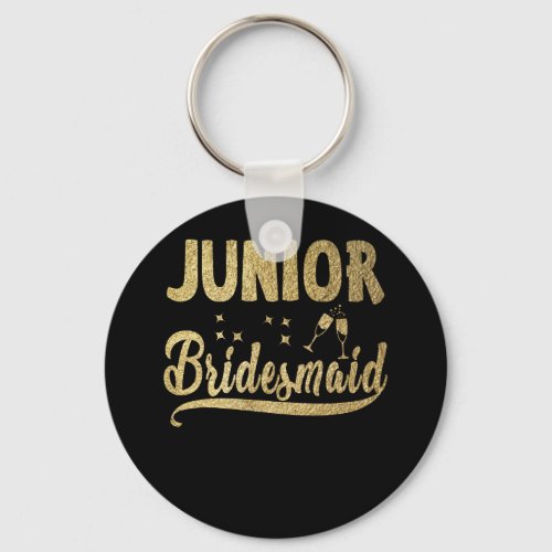 Junior Bridesmaid s Bridal Wedding Party Keychain