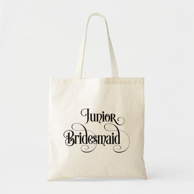 Junior Bridesmaid Tote Bag (Front)